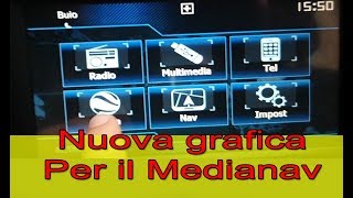 Nuova grafica per il medianav skin Alienware Tutorial [upl. by Tullusus]