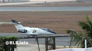 Private Jets at HAL Airport Bangalore  BLRJets Spotting [upl. by Benia]