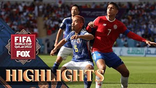 Japan vs Costa Rica Highlights  2022 FIFA World Cup [upl. by Vilma]