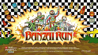 Willliams™ Pinball Volume 8  Banzai Run™ Announcement Trailer [upl. by Zacharia34]