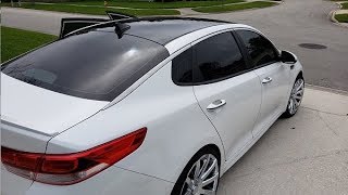 KIA Optima Stereo Equipment and Short Demo [upl. by Jeannine]