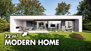 small modern house design  WALKTHROUGH amp FLOOR PLAN [upl. by Lavro]