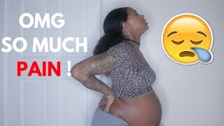 32 WEEK PREGNANCY UPDATE SO MUCH PAIN [upl. by Oscar]