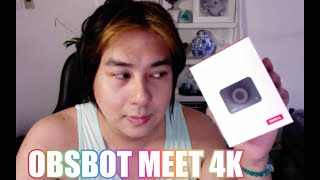 UNBOXING MY OBSBOT MEET 4k [upl. by Akenn516]