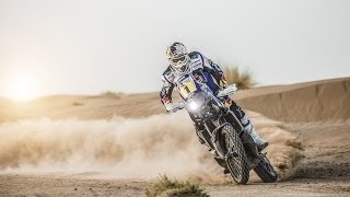 Cyril Despres on the Yamaha 450 and the 2014 Dakar [upl. by Dnartreb]