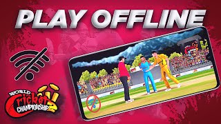 Wcc2 How To Play Offline  Wcc2 Play Offline in Free  Wcc2 New Update [upl. by Otila48]