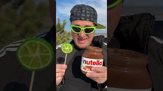 Gegagedigedagedago and Nutella chocolate 🍫😂🤪shorts viral gukafamilyshow [upl. by Hunfredo]