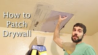 How to Patch Drywall [upl. by Danyelle]