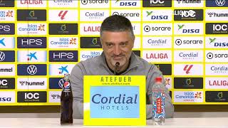 Rueda de prensa UD Las Palmas vs Cádiz CF [upl. by Halyak]