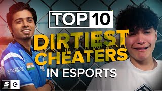 The Top 10 Dirtiest Cheaters in Esports Who Got Destroyed [upl. by Milore]