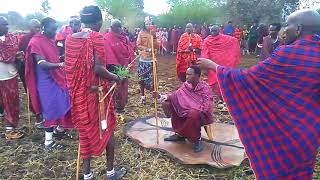 Warrior chief initiation Kiteto Tanzania [upl. by Leoy]