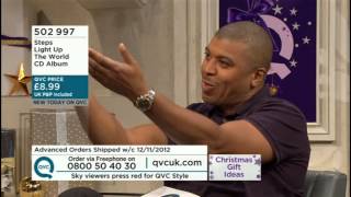 Steps Interview on QVC UK 071112 [upl. by Enimisaj]