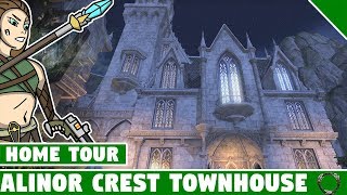 Alinor Crest Townhouse Tour ESO Summerset Home Elder Scrolls Online [upl. by Arjan528]