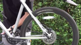 bicycle disc brake vibration  resonance solved [upl. by Ingmar]