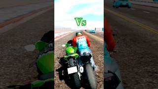 new Ninja Kawasaki vs old bike [upl. by Lledra]