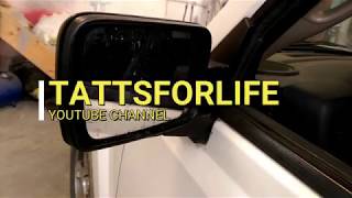 Jeep Commander Mirror Glass Removal And Replacement  How To [upl. by Aliac]