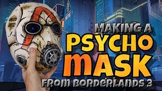 Making a Psycho mask from Borderlands 3 [upl. by Elston]