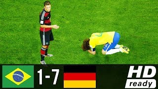 Brazil vs Germany ● World Cup 2014 SemiFinal ● Highlights HD [upl. by Rillis355]