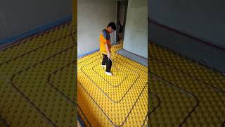 Underfloor Heating System  shorts [upl. by Massab]