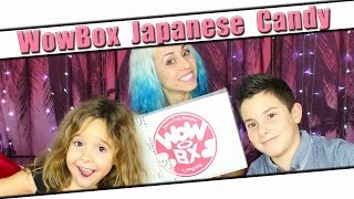 WowBox  Dégustation en famille  Produits du japon  Japanese Candy Box [upl. by Hogle]