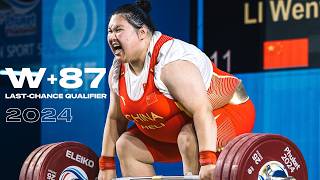 87kg IWF World Cup 2024  Full Session [upl. by Anderson]