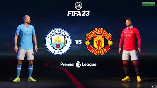 FIFA 23  Man City vs Man United  Premier League 2223 Full Match at Etihad  Gameplay PC [upl. by Charmain421]