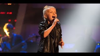 Voice Kids UK  Lilia sings Flashlight Blind Auditions 1 [upl. by Rosmunda930]