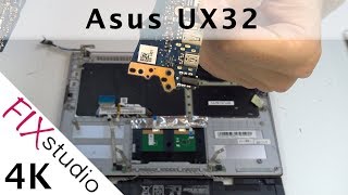 Asus UX32  how to fix power socket 4K [upl. by Fletch]