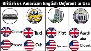 British vs American English Vocabularies Deference In Speak 🗣️ [upl. by Oijile216]