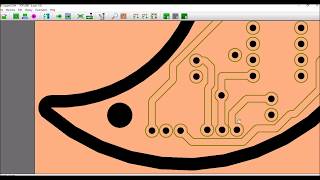 diptrace pcb layout coppercam [upl. by Germain]