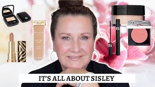 GRWM  FULL FACE OF SISLEY  Over 50 Makeup  Oily Skin [upl. by Hayyifas]