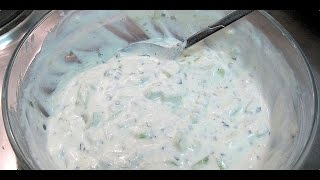 Tzatziki salata Recept [upl. by Ecirtnom251]