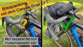 Bikepacking mit dem Canyon Grail CF  Mit diesem Setup funktioniert es [upl. by Aicilak739]