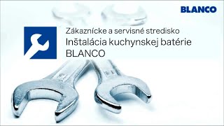 Inštalácia kuchynskej batérie BLANCO [upl. by Supat]