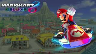 3DS Wuhu Town  Mario Kart 8 Deluxe Slowed Down [upl. by Bohi]