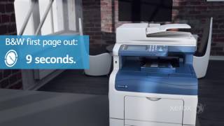 The Xerox WorkCentre 6605 Color Multifunction Printer Brilliant [upl. by Annatsirhc]