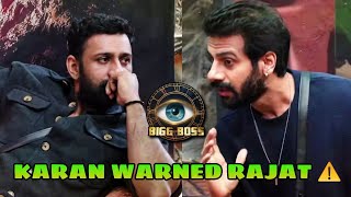 Bigg Boss 18 Live  Karanveer Mehra ne Karaya Rajat Dalal Ko Sardi Me Garmi Ka Ehsaas 🤔 Di Dhamkee [upl. by Neral211]