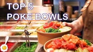 How to make Poke Bowl： Top 5 popular flavours  Cooking with the chef Tasty Montreal） [upl. by Brade]