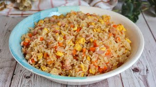 Arroz 3 delicias Receta fácil y rápida [upl. by Zora]