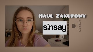 Haul zakupowy Sinsay 2024 🛍️✨ [upl. by Florry428]