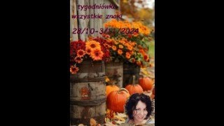 Tygodniówka 28103112024 Tarot karta wyboru horoskop taroskop [upl. by Asseram265]