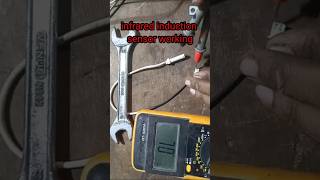 Infrared induction coil sensor working youtubeshorts electrial electronic [upl. by Ellie268]