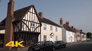 Sawbridgeworth Walk Town Centre【4K】 [upl. by Ardnaeel]