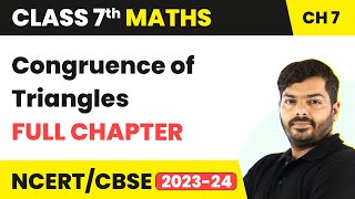 Class 7 Maths Chapter 7  Congruence of Triangles Full Chapter Explanation amp Exercise [upl. by Elyagiba693]