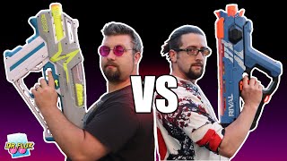 Epic Battle Nerf Hyper Mach 100 vs Nerf Rival Perses [upl. by Bennink178]