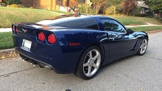 C6 Corvette Ownership Review and Corsa Exhaust Sounds [upl. by Khan]