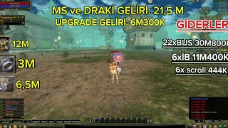 İNT BP I DRAKİ MS ve UPGRADE knightonline draki upgrade [upl. by Sorensen818]