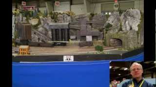 PSMRC Modular Layout at the 2013 Amherst Railway Society Railroad Hobby Show [upl. by Eisnyl]