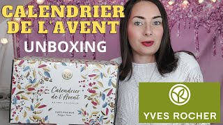 UNBOXING CALENDRIER DE LAVENT YVES ROCHER 2023 [upl. by Olia]