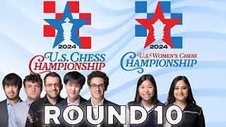 2024 US Chess Championships Round 10 [upl. by Ener]